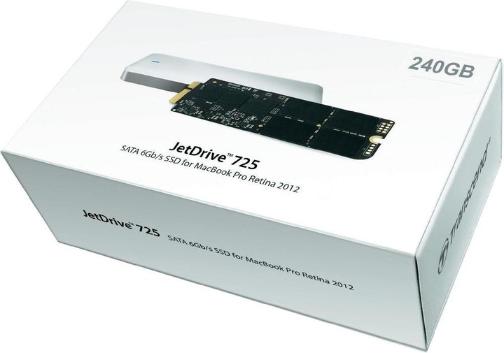 Actual product image Transcend JetDrive 725 (240 GB, M.2 2280)