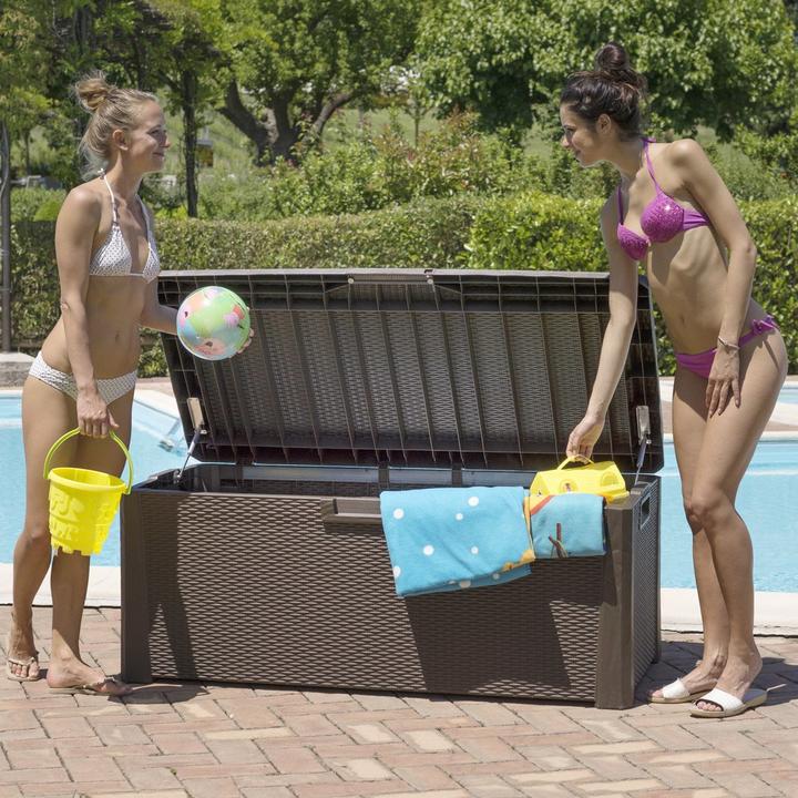 Actual product image Toomax Cushion box collection cushion box santorini plus BROWN