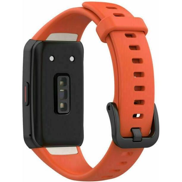 Thumbnail - Strap-it Silikonarmband (Silikon, Huawei Band 6), Uhrenarmband, Orange