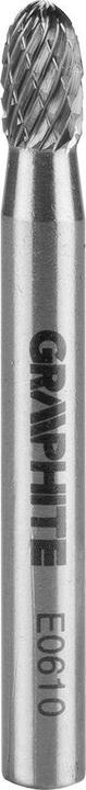 Produktbild Graphite Grafitas HM TIPO E METALO ANTGALIS (OVALUS) 6 X 10 MM BOTAS 6 X 45 MM 55H363 GRAFITAS