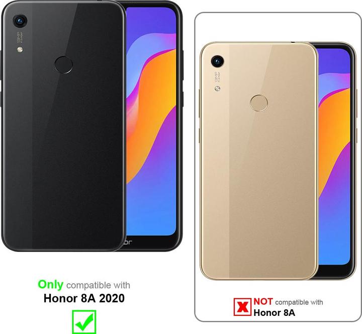Actual product image Cadorabo Case for Honor 8A 2020 with belt clip (Fee 8A)