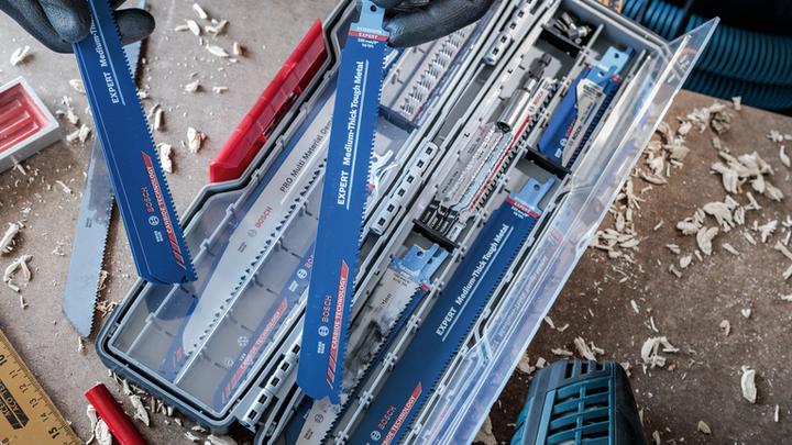 Produktbild Bosch Professional Zubehör PRO Tough Box Small für Zubehör, 43 x 87 x 210 mm