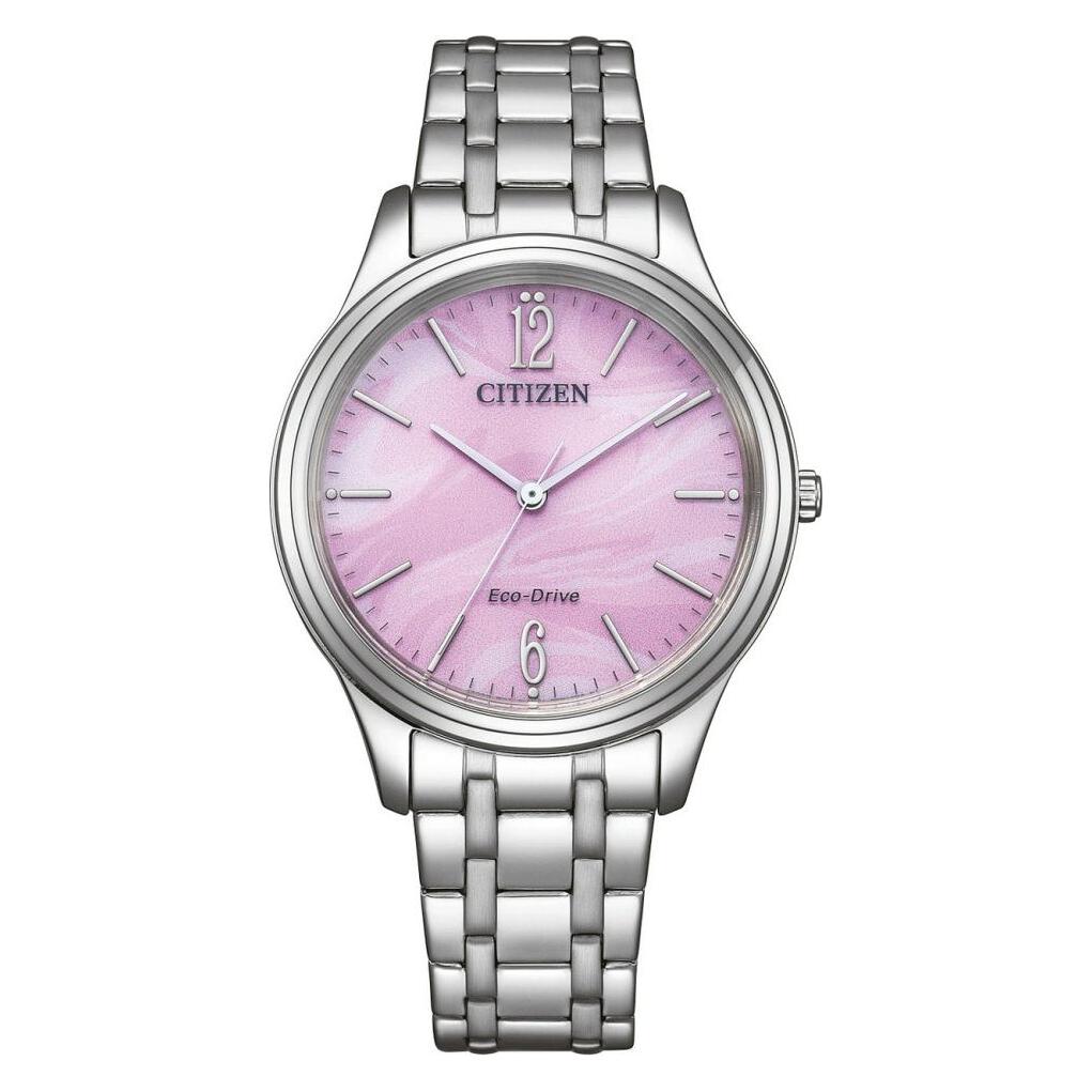 Citizen, Horloge, EM0411-71X, Zilver, (34 mm)