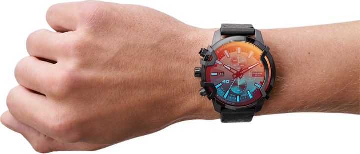 Actual product image Diesel Griffed (Analogue wristwatch, Chronograph, 48 mm)
