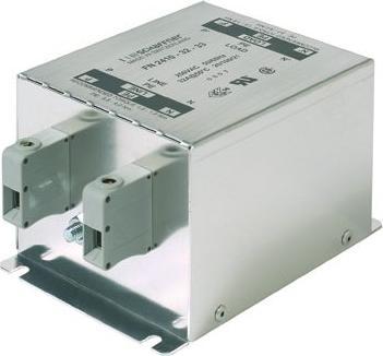 Actual product image Schaffner EMV Single-phase chassis-mount filter,16A