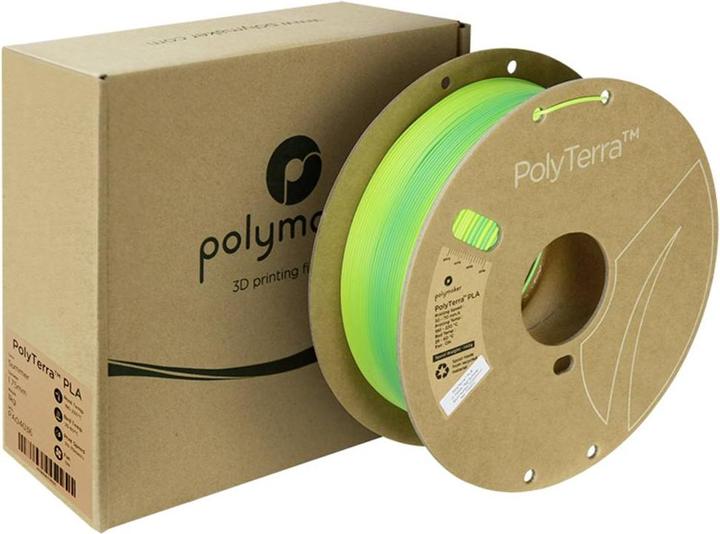 Image du produit Polymaker Polyterra PLA (1.75 mm, 1 kg) (PLA, 1.75 mm, 1000 g, Multicolore)
