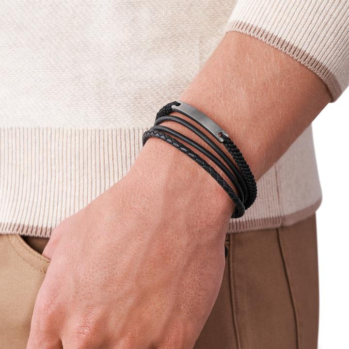 Immagine prodotto Fossil vintage casual (21 cm, Acciaio inossidabile, Cuoio)