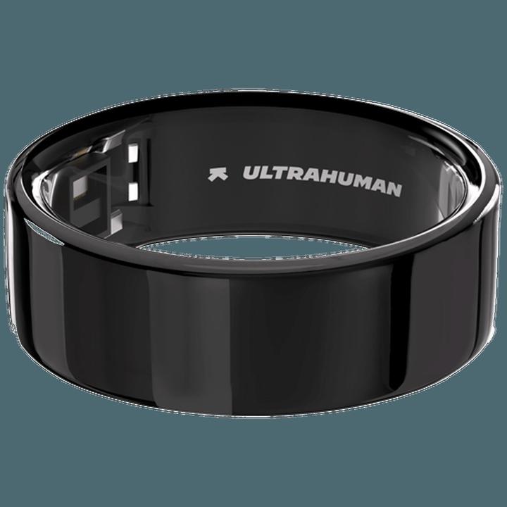 Actual product image Ultrahuman Ring Air (5, Aster Black)