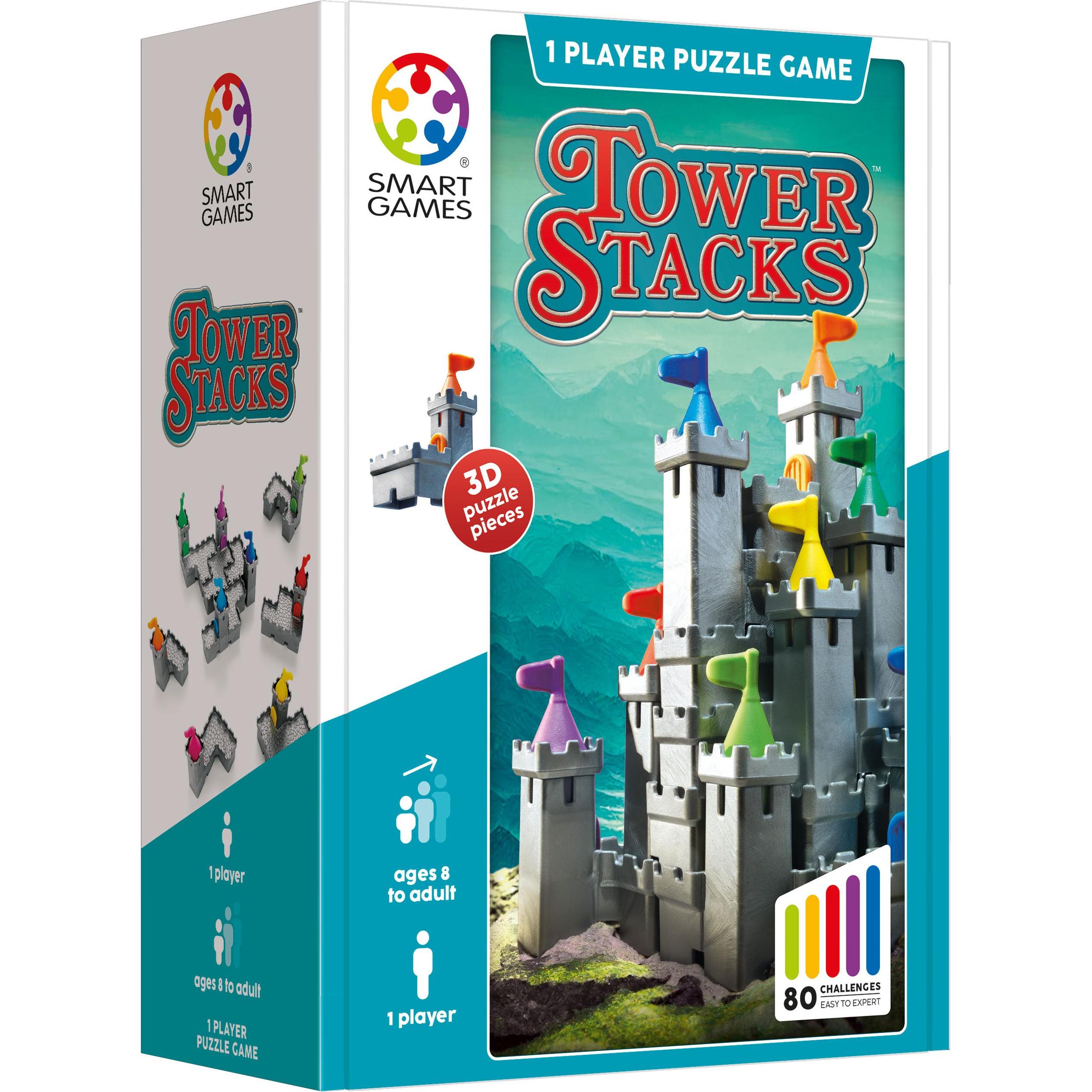 Smart Games Tower Stacks (Deutsch, Französisch, Italienisch, Englisch)
