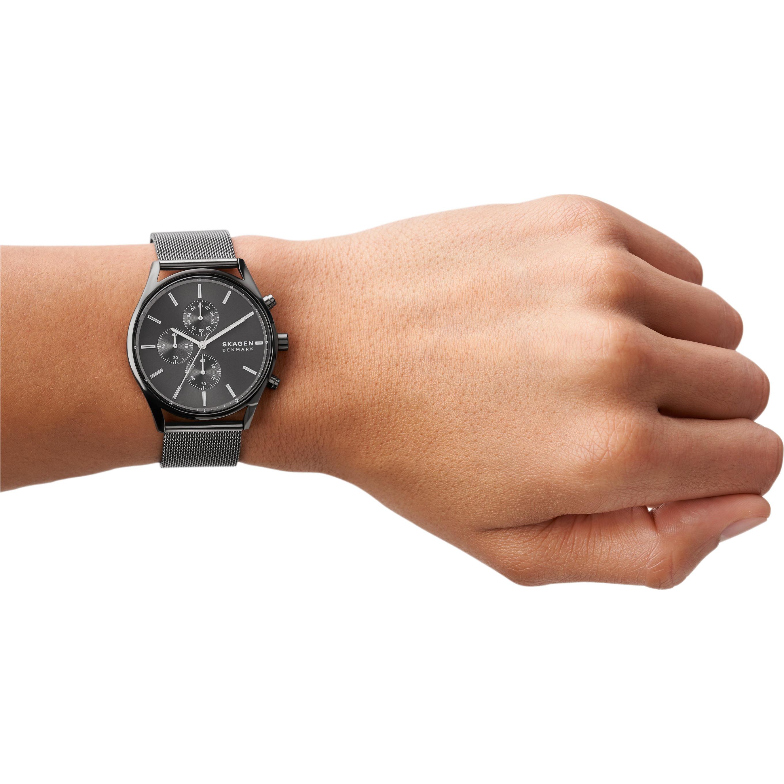 Thumbnail - Skagen, Armbanduhr, SKW6608, Grau, (Analoguhr, Chronograph, 42 mm)