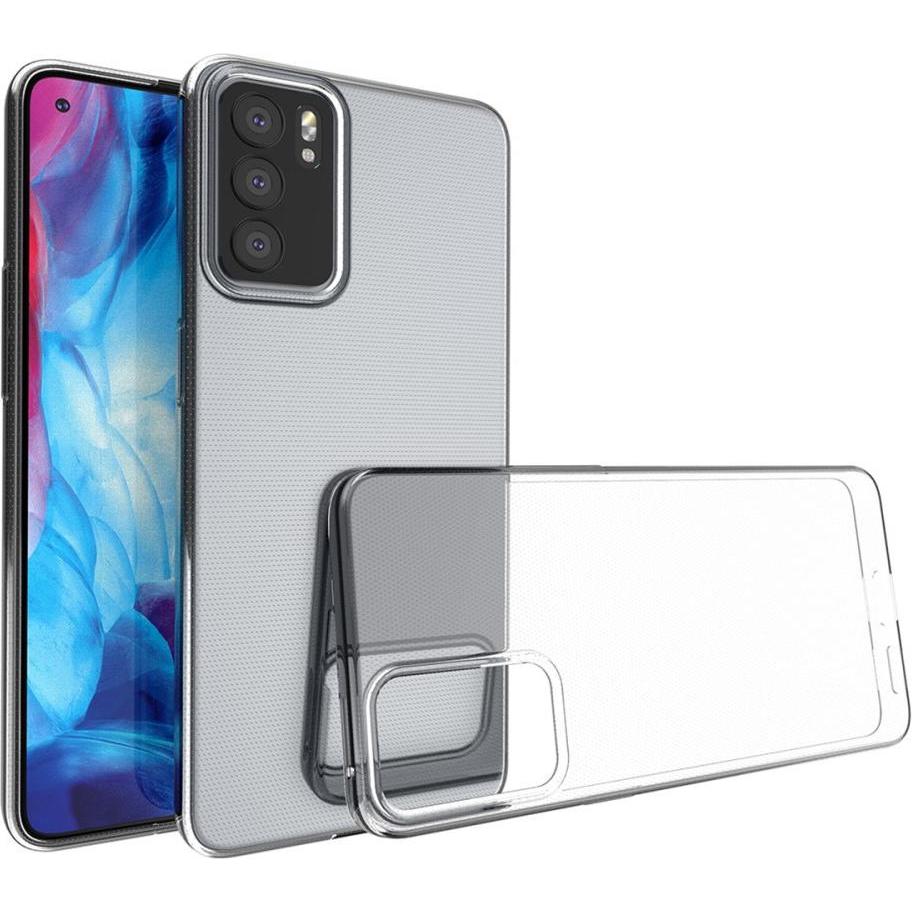 Thumbnail - Cover-Discount OPPO Reno6 Pro - Silikon Case Hülle transparent (Oppo Reno 6 Pro 5G), Smartphone Hülle, Transparent