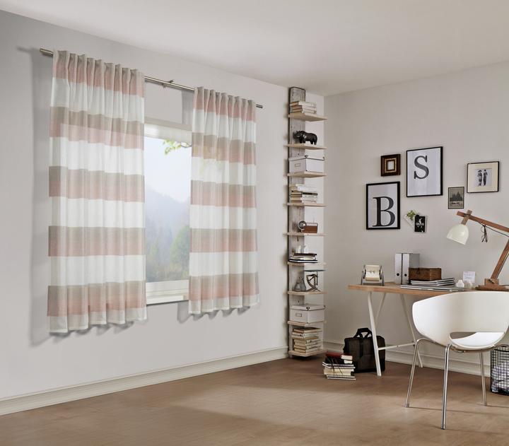 Productafbeelding Gardinia Sjaal met gordijnband, Etamine (140 x 175 cm)