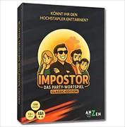 Actual product image Anzen Spiele IMPOSTOR - Das Party-Wortspiel - Classic Edition (German)