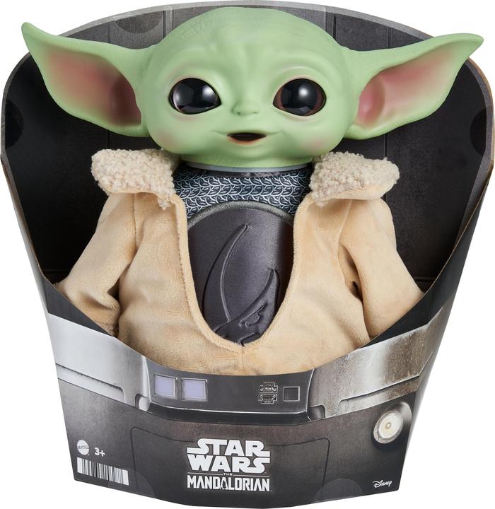 Actual product image Star Wars Mandalorian 11" Grogu Feature Plush 4 (29 cm)