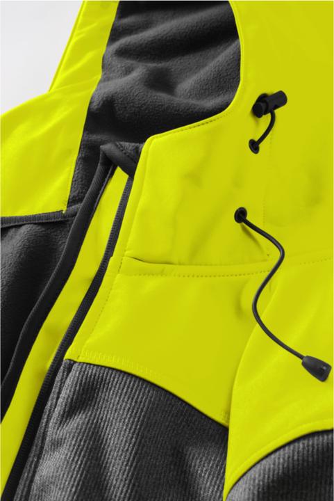 Image du produit Planam Outdoor Contraste Veste Softshell gris jaune Taille S (S)