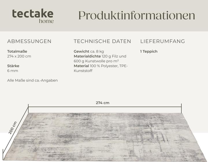 Produktbild tectake Nadira (200 x 274 cm)