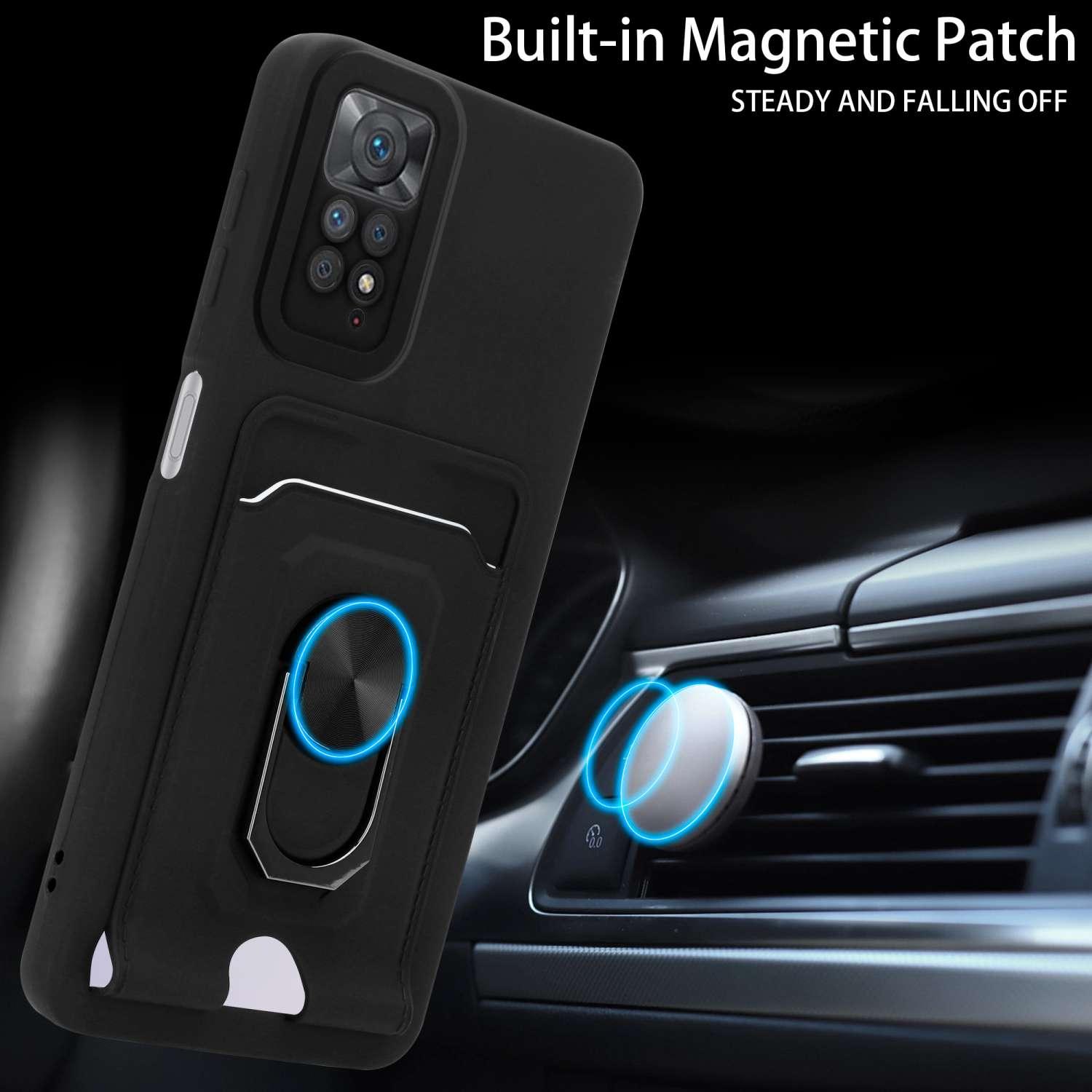 Thumbnail - Cadorabo Handykette für Xiaomi RedMi NOTE 11 PRO 4G / 5G mit Standfunktion, Handykette, Schwarz