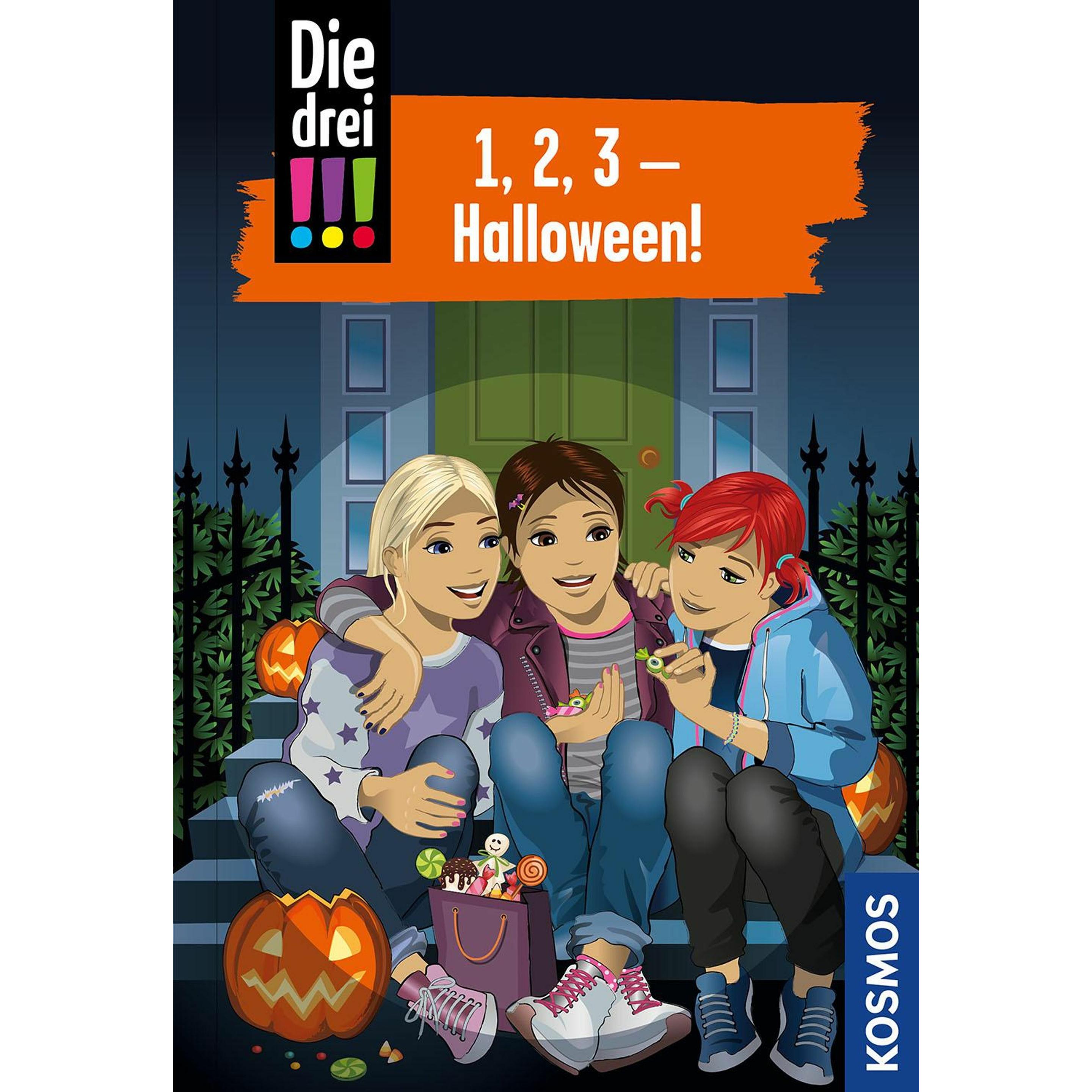 Die drei!!!, 1, 2, 3 - Halloween!, Kinderbücher von Maja von Vogel