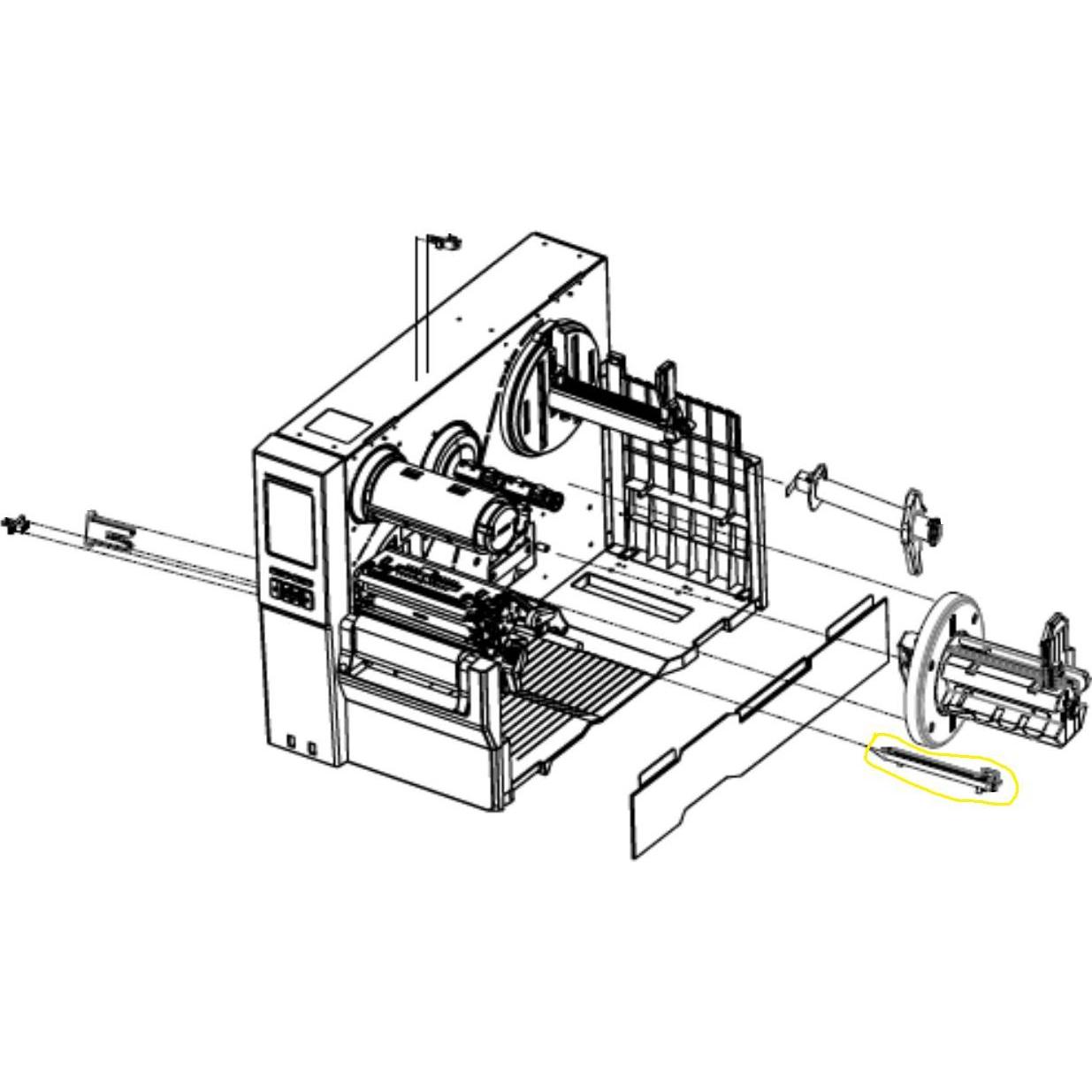 TSC Label Guide Module For Mh241, Drucker Zubehör