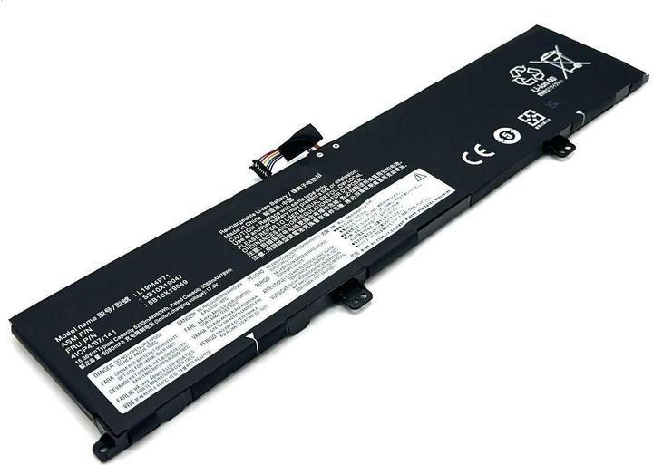 Produktbild Vistaport Akku Lenovo Thinkpad X1 EXTR. 3RD GEN 20TL/20TKP1 GEN3 20TJ (5235 mAh)
