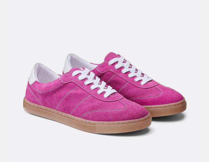 Image du produit La Redoute Collections Retro-Sneakers aus Veloursleder (40)