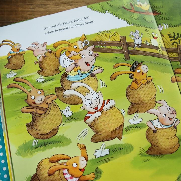 Produktbild Wenn sieben kleine Hasen zur Geburtstagsparty rasen (Deutsch, Christiane Hansen, Sabine Praml, 2024)