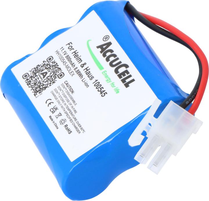 Produktbild AccuCell Akku Heim & Haus 100545, mit Molex Anschluss