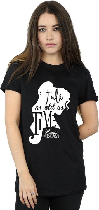 Immagine prodotto Disney Tale As Old As Time Boyfriend Fit Maglietta Ampia Donna (M)