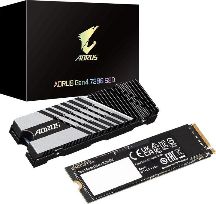 Productafbeelding Gigabyte Aorus Gen4 7300 (1000 GB, M.2 2280)
