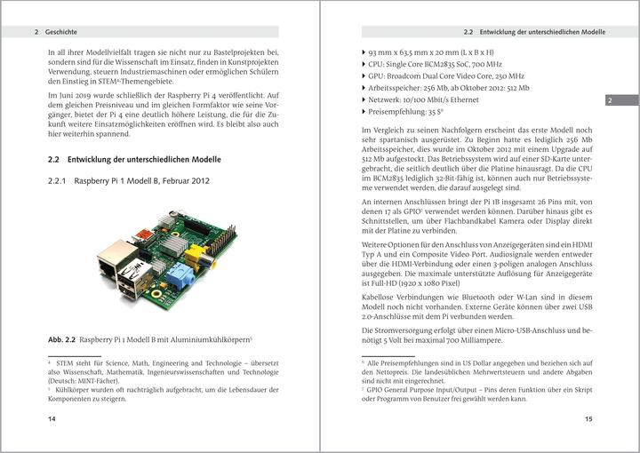 Produktbild Raspberry Pi Kompendium: Linux, Programmierung und Projekte (Deutsch, Sebastian Pohl, 2020)