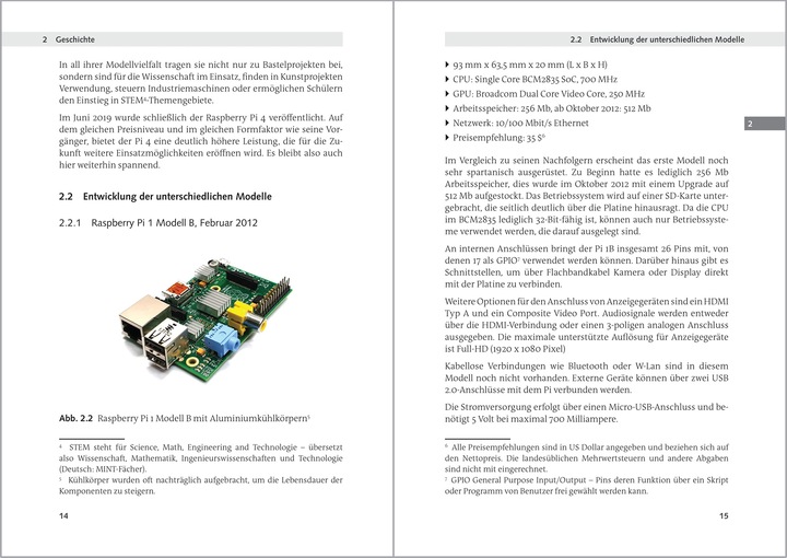 Produktbild Raspberry Pi Kompendium: Linux, Programmierung und Projekte (Deutsch, Sebastian Pohl, 2020)