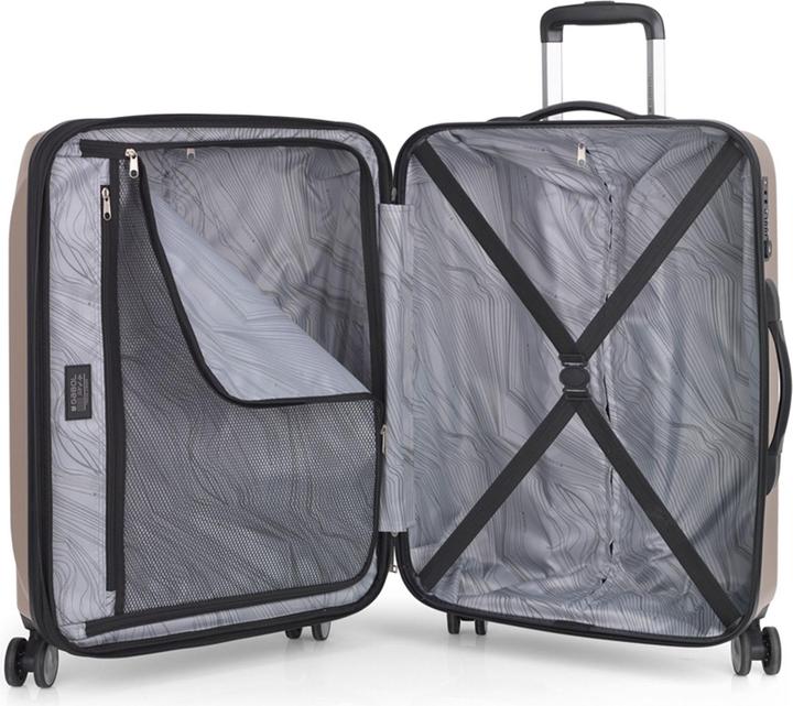 Produktbild Gabol Ocean 4 Rollen Kofferset 2-teilig mit Dehnfalte (41 l)