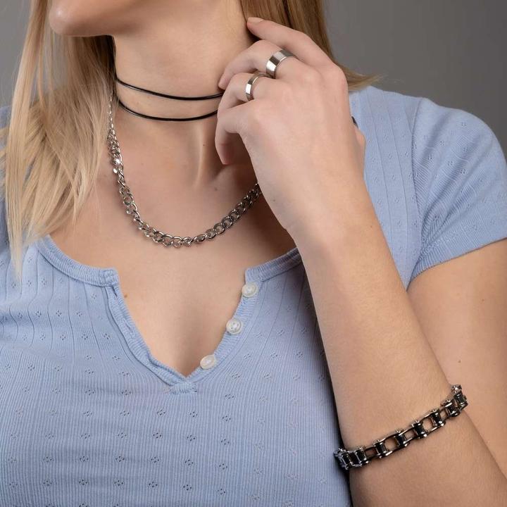 Immagine prodotto Bijouteria Bracciale (19 cm, Acciaio inossidabile)