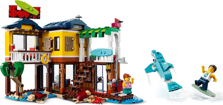 Image du produit LEGO Maison de plage des surfeurs (31118, LEGO Creator 3-in-1)