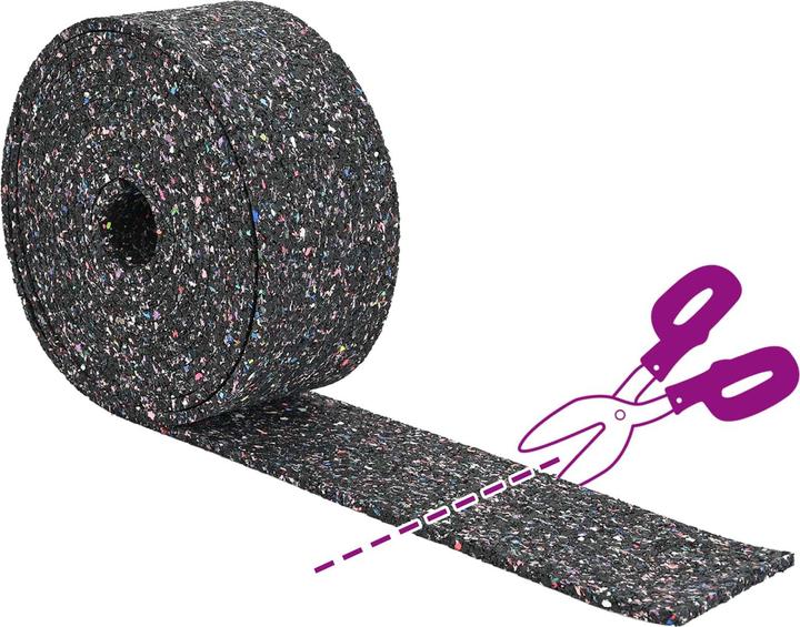 Actual product image vidaXL Gummiwalze (12 cm)