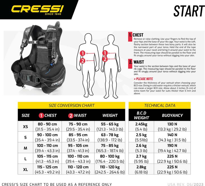 Actual product image Cressi Start