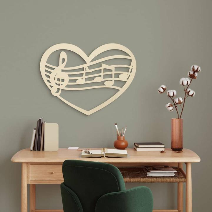 Produktbild Trenddeko Musik Herz