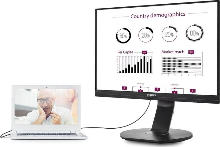 Produktbild Philips 241b7qupbeb/00 (1920 x 1080 Pixel, 24")