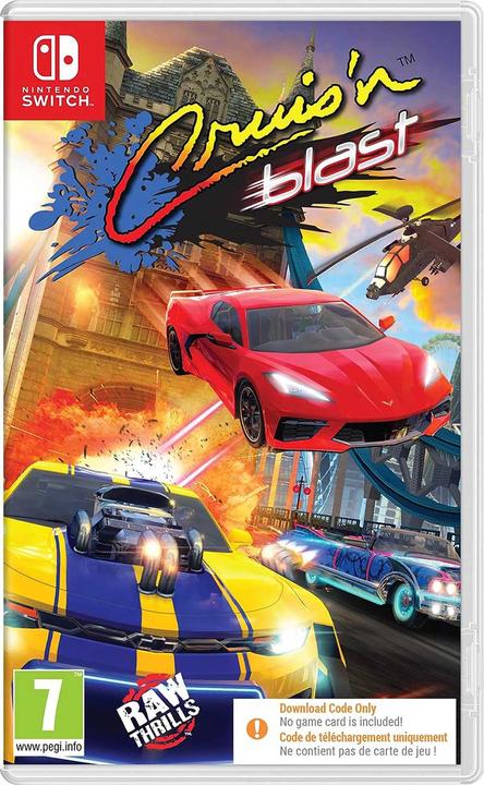 Produktbild Game Cruis'n Blast (Code in Box) (Switch, Switch Lite, Switch OLED)