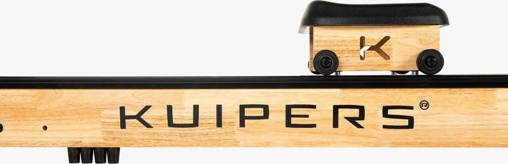 Actual product image Kuipers Fitness Rudergerät Aqua Rower Helle Eiche, Bremssystem