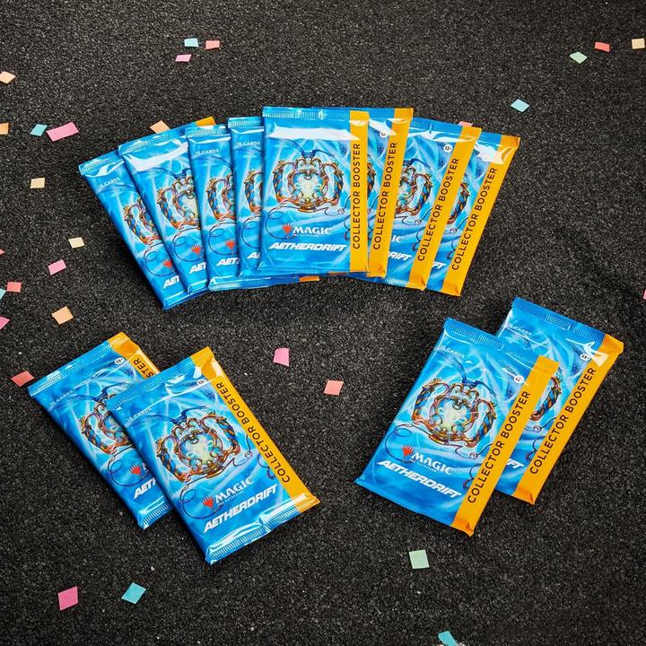 Produktbild Magic the Gathering Etherdrift Verzameler-Booster-Display mit exklusiven Folie- und Sonderkarten (Deutsch, Booster Display)