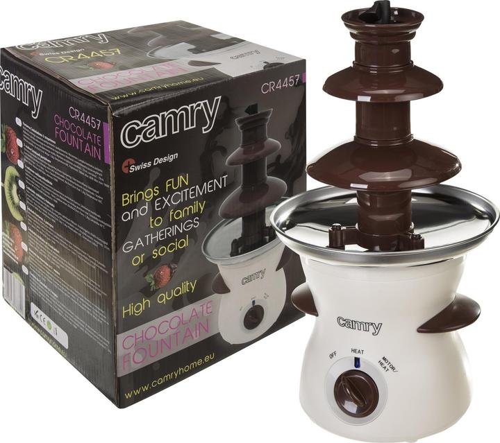 Image du produit Camry Chocolate Fountain, 80W (maximum 190W) W