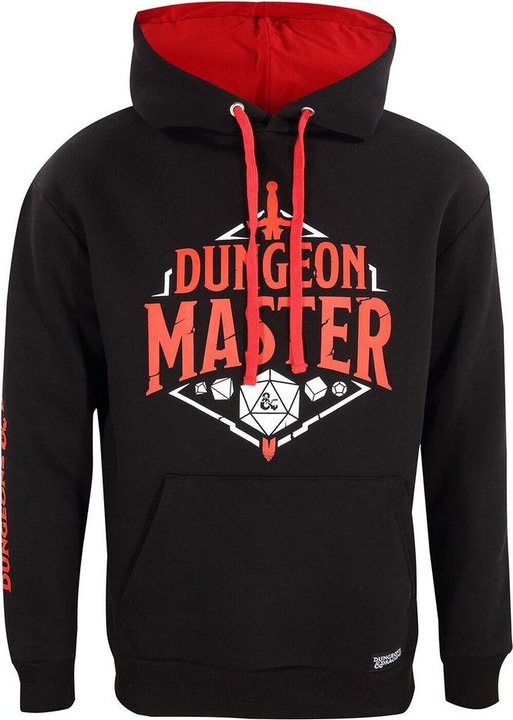 Immagine prodotto Dungeons & Dragons Dungeon Master Felpa con Cappuccio Adulto Unisex (S)