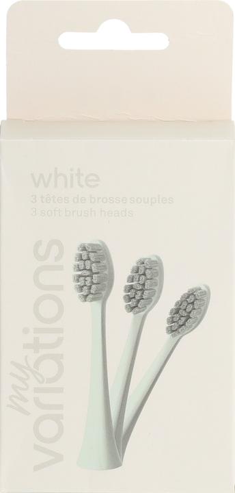 Produktbild My Variations Ersatzkopf-Set white (3x)