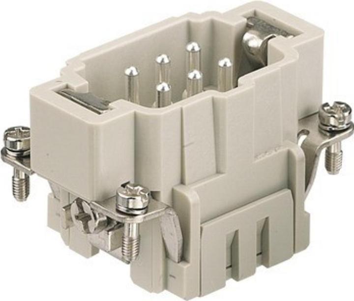 Produktbild Harting 09 33 006 2616 Stifteinsatz Han® E 6 + PE Clip Zugfeder 1 St