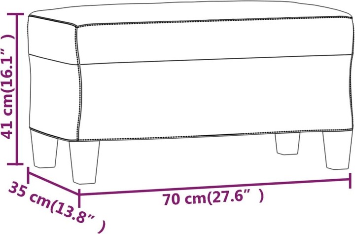 Actual product image VidaXL Lawrence (70 cm)