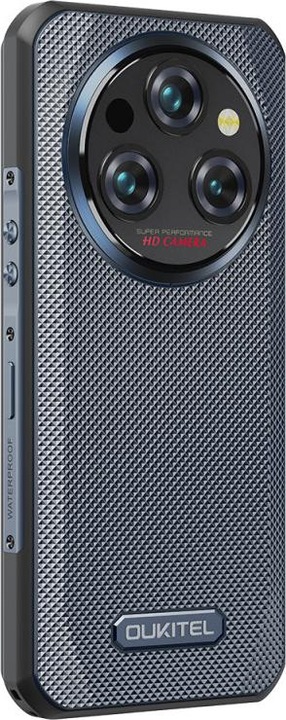 Produktbild Oukitel WP35 5G (6.6" - NFC - 11.000 mAh - 256 GB, 8 GB RAM) Schwarz (256 GB, Grau, 6.60", 64 Mpx, 5G)