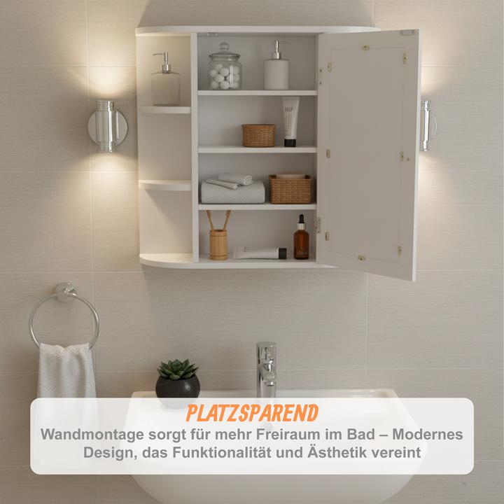 Produktbild Relaxdays Spiegelschrank (61 x 18 x 58 cm)