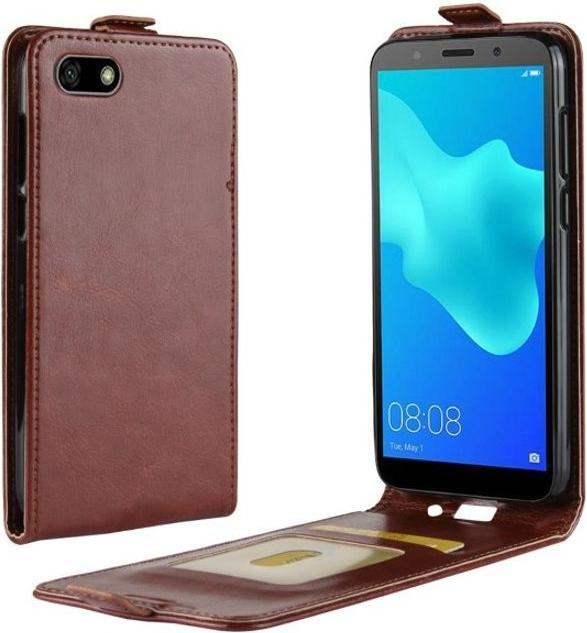 Produktbild MU Classic Crazy Horse Leder Flipcase Series (Huawei Y5 (2018))