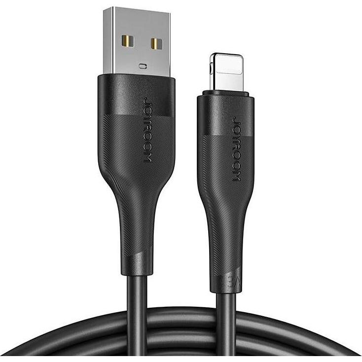 Joyroom USB cable - Lightning charging / data transmission 3A 1m black (S-1030M12) (1 m), USB Kabel